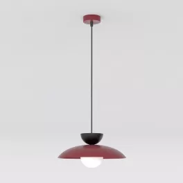   EMIBIG MULAN 1 BURGUNDY BL Bordó Beltéri Függőlámpa G9 IP20 EB-1621-2