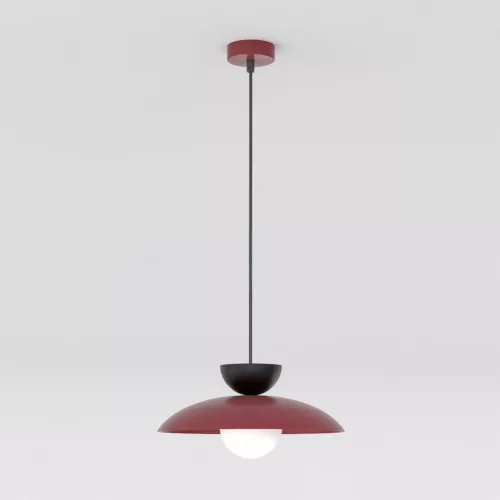 EMIBIG MULAN 1 BURGUNDY BL Bordó Beltéri Függőlámpa G9 IP20 EB-1621-2