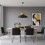 EMIBIG MEGA 1 BLACK OR Fekete Beltéri Függőlámpa GX53 IP20 EB-1623-4