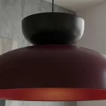 EMIBIG MEGA 1 BURGUNDY BL Bordó Beltéri Függőlámpa GX53 IP20 EB-1623-5