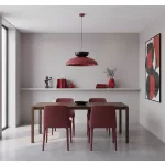 EMIBIG MEGA 1 BURGUNDY BL Bordó Beltéri Függőlámpa GX53 IP20 EB-1623-5
