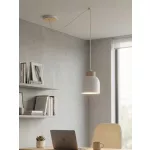 EMIBIG KRU 1 WHITE Fehér Beltéri Függőlámpa E27 IP20 EB-1625-1