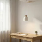 EMIBIG KRU 1 WHITE Fehér Beltéri Függőlámpa E27 IP20 EB-1625-1