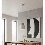 EMIBIG VIGO 1 WHITE Fehér Beltéri Függőlámpa E27 IP20 EB-1628-1