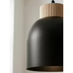 EMIBIG VIGO 3 BLACK Fekete Beltéri Függőlámpa E27 IP20 EB-1629-3