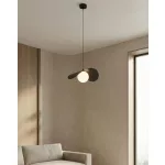 EMIBIG RITUAL 1M BLACK Fekete Beltéri Függőlámpa G9 IP20 EB-1630-1M
