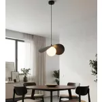 EMIBIG RITUAL 1M BLACK Fekete Beltéri Függőlámpa G9 IP20 EB-1630-1M