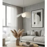 EMIBIG RITUAL 1L WHITE Fehér Beltéri Függőlámpa G9 IP20 EB-1631-1L