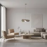 EMIBIG RITUAL 1L MOKKA Bézs Beltéri Függőlámpa G9 IP20 EB-1632-1L