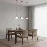 EMIBIG RITUAL 1S MOKKA Bézs Beltéri Függőlámpa G9 IP20 EB-1632-1S