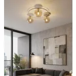 EMIBIG SOPRA 3 MOKKA AMBER Bézs Beltéri Mennyezeti lámpa E14 IP20 EB-1634-3