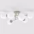 EMIBIG ROMA 6 MOKKA OPAL Bézs Beltéri Mennyezeti lámpa E14 IP20 EB-1635-6
