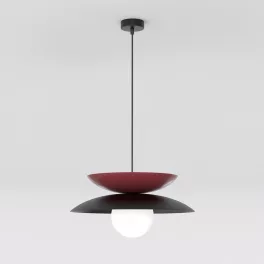   EMIBIG NAGOYA 1 BLACK/BU Fekete Beltéri Függőlámpa G9 IP20 EB-1639-2