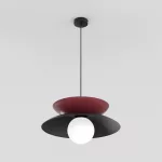EMIBIG NAGOYA 1 BLACK/BU Fekete Beltéri Függőlámpa G9 IP20 EB-1639-2
