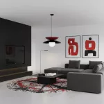 EMIBIG NAGOYA 1 BLACK/BU Fekete Beltéri Függőlámpa G9 IP20 EB-1639-2