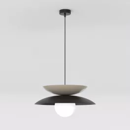   EMIBIG NAGOYA 1 BLACK/MO Fekete Beltéri Függőlámpa G9 IP20 EB-1639-3