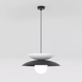   EMIBIG NAGOYA 1 BLACK/WH Fekete Beltéri Függőlámpa G9 IP20 EB-1639-5