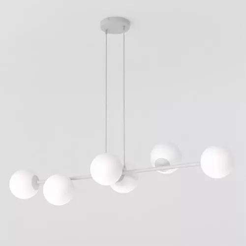EMIBIG MAGNUS 6 GRAY OPAL Szürke Beltéri Függőlámpa E14 IP20 EB-1642-6