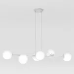 EMIBIG MAGNUS 6 GRAY OPAL Szürke Beltéri Függőlámpa E14 IP20 EB-1642-6