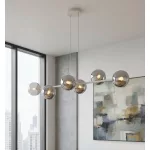 EMIBIG MAGNUS 6 GRAY GRAFIT Szürke Beltéri Függőlámpa E14 IP20 EB-1643-6