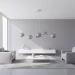 EMIBIG MAGNUS 6 GRAY GRAFIT Szürke Beltéri Függőlámpa E14 IP20 EB-1643-6