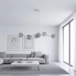 EMIBIG MAGNUS 6 GRAY GRAFIT Szürke Beltéri Függőlámpa E14 IP20 EB-1643-6
