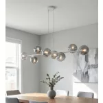 EMIBIG MAGNUS 8 GRAY GRAFIT Szürke Beltéri Függőlámpa E14 IP20 EB-1643-8