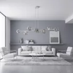 EMIBIG MAGNUS 8 GRAY GRAFIT Szürke Beltéri Függőlámpa E14 IP20 EB-1643-8
