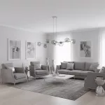 EMIBIG MAGNUS 8 GRAY GRAFIT Szürke Beltéri Függőlámpa E14 IP20 EB-1643-8
