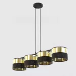 EMIBIG LUX 4 BL GOLD Fekete Beltéri Függőlámpa E27 IP20 EB-1649-4