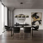 EMIBIG LUX 4 BL GOLD Fekete Beltéri Függőlámpa E27 IP20 EB-1649-4