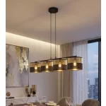 EMIBIG LUX 4 BL GOLD Fekete Beltéri Függőlámpa E27 IP20 EB-1649-4