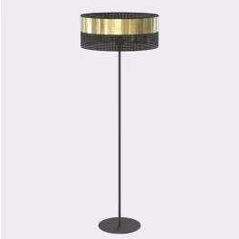   EMIBIG LUX LP1 BL GOLD Fekete Beltéri Állólámpa E27 IP20 EB-1649-LP1