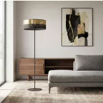 EMIBIG LUX LP1 BL GOLD Fekete Beltéri Állólámpa E27 IP20 EB-1649-LP1