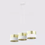 EMIBIG LUX 3 WH GOLD Fehér Beltéri Függőlámpa E27 IP20 EB-1650-3
