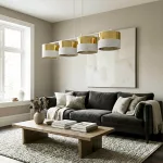 EMIBIG LUX 4 WH GOLD Fehér Beltéri Függőlámpa E27 IP20 EB-1650-4