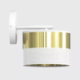   EMIBIG LUX K1 WH GOLD Fehér Beltéri Fali lámpa E27 IP20 EB-1650-K1
