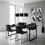 EMIBIG KARBON 3 BLACK Fekete Beltéri Függőlámpa E27 IP20 EB-1651-3