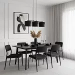 EMIBIG KARBON 3 BLACK Fekete Beltéri Függőlámpa E27 IP20 EB-1651-3