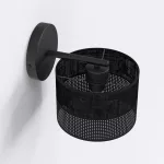 EMIBIG KARBON K1 BLACK Fekete Beltéri Fali lámpa E27 IP20 EB-1651-K1