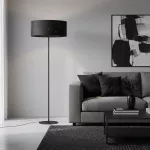 EMIBIG KARBON LP1 BLACK Fekete Beltéri Állólámpa E27 IP20 EB-1651-LP1