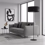 EMIBIG KARBON LP1 BLACK Fekete Beltéri Állólámpa E27 IP20 EB-1651-LP1