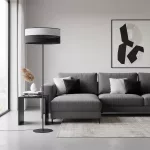 EMIBIG KARBON LP1 BL GRAY Fekete Beltéri Állólámpa E27 IP20 EB-1652-LP1