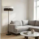 EMIBIG KARBON LP1 BL GRAY Fekete Beltéri Állólámpa E27 IP20 EB-1652-LP1