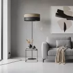 EMIBIG KARBON LP1 BL BROWN Fekete Beltéri Állólámpa E27 IP20 EB-1653-LP1