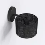 EMIBIG ECO K1 BL BLACK Fekete Beltéri Fali lámpa E27 IP20 EB-1655-K1