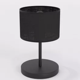   EMIBIG ECO LN1 BL BLACK Fekete Beltéri Asztali lámpa E27 IP20 EB-1655-LN1