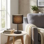 EMIBIG ECO LN1 BL BLACK Fekete Beltéri Asztali lámpa E27 IP20 EB-1655-LN1