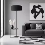 EMIBIG ECO LP1 BL BLACK Fekete Beltéri Állólámpa E27 IP20 EB-1655-LP1