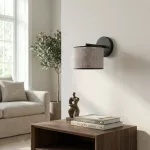 EMIBIG ECO K1 BL GRAY Szürke Beltéri Fali lámpa E27 IP20 EB-1656-K1